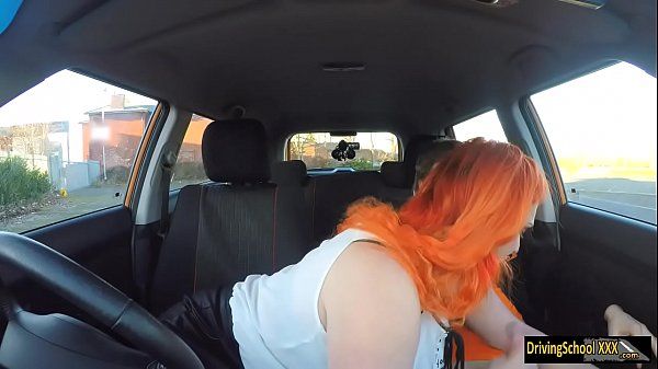 Spread Busty woman fucked by driving instructor Young Tits - 1