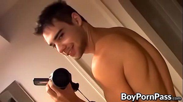 Gay Dudes Big dick twink Zack Randall jerking if off in the bathroom Boys - 1