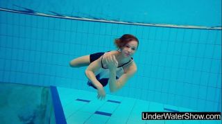 Strap On Young and hot teen Avenna in the pool Rule34