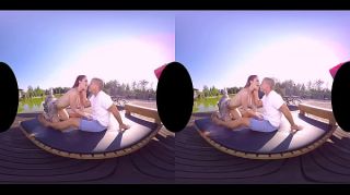 Gay Smoking Mary Rider's outdoor tropical VR sex TubeAss