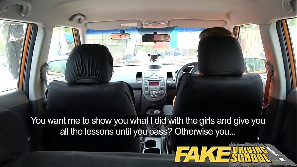 Cam Shows Fake Driving School Sexy busty blonde babe creampied on first lesson Ejaculations
