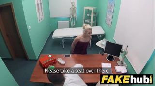 Beeg Fake Hospital Horny doctor gets to fuck a freshly shaven petite teen pussy Hard Porn