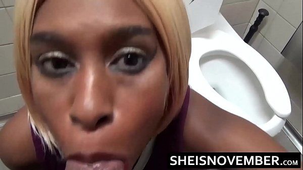 HD Msnovember Big Breasts Out Taking Cumshot Facial, Painting Her Pretty Black Face, By Man Cheating On His Wife With Blowjob on Sheisnovember - 1