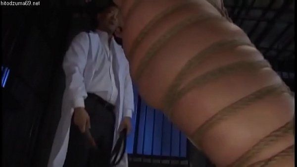 Filthy asian whore in shibari gets brutally spanked - 2
