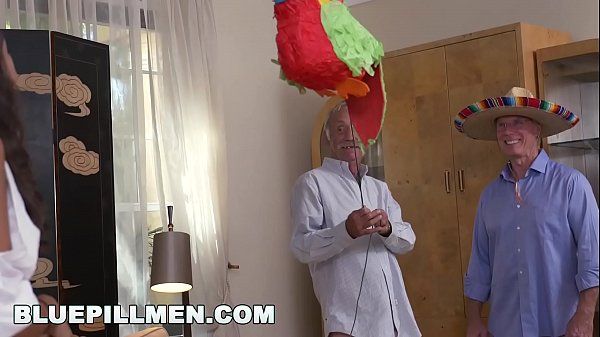 Best Blowjobs BLUE PILL MEN - Old Men Go South Of The Border With Latina Victoria Valencia Jeans