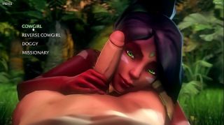 Hardcorend Nidalee takes an AMAZING creampie League of legends - sexgame Adult Toys