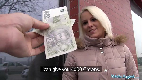 Public Agent Hot Blonde Lucy Shine Take Cash for Sex - 1