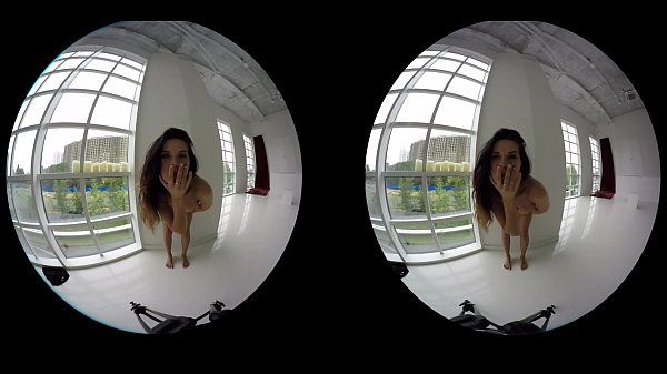 HD compilation of sexy solo european girls teasing in VR video - 2
