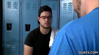 Stepbrother Mature gays having fun in the locker room AnyPorn