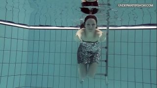 Women Fucking Loris blackhaired teen swirling in the pool...