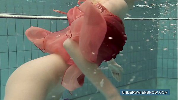 Ball Sucking Katya Okuneva in red dress pool girl Publico