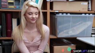 Escort Blonde petite teen hard fucked by a mall cops fat...