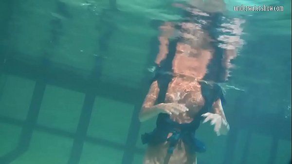 Blonde Feher with big firm tits underwater - 2