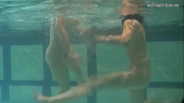 Two hot mermaids strip eachother and want eachother - 1