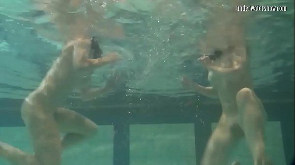 Two hot mermaids strip eachother and want eachother - 2
