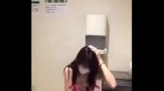 FreeOnes Japanese girl masturbate in public place and...