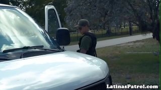 Bwc Latina immigrant dickriding US border patrol xMissy