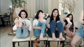 CameraBoys Korean girls get bastinado Big Dildo