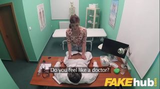 Suck Cock Fake Hospital Dirty Doc stuffs his big dick into patients tight wet pussy Muscular