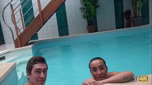 HUNT4K. Sex adventures in private swimming pool - 2
