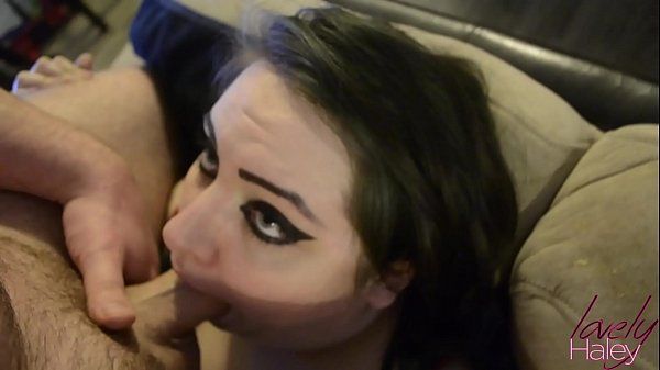 Emo Haley becomes a SUBMISSIVE COCK SLAVE - 1