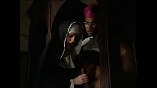 Stunning Dirty nun ass fucked by a black priest in the confessional Mmf