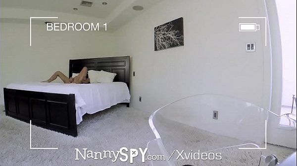 NannySpy Big tits nanny Amia Miley caught on hidden cams - 1