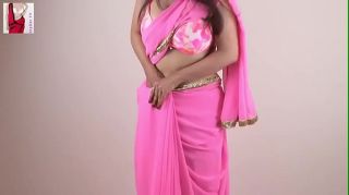 Bigtits how to wear saree easily & quickly to look like slim & smart (480p).MP4 Pale