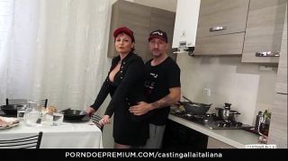 Ah-Me CASTING ALLA ITALIANA - #Barbara Gandalf - First Time Anal Action For Italian Busty Mature Head