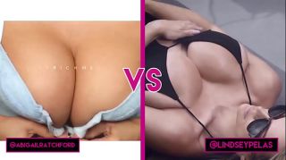 FreeLifetimeLatin... Abigail Ratchford vs Lindsey Pelas: Who's got the biggest tits? Orgy