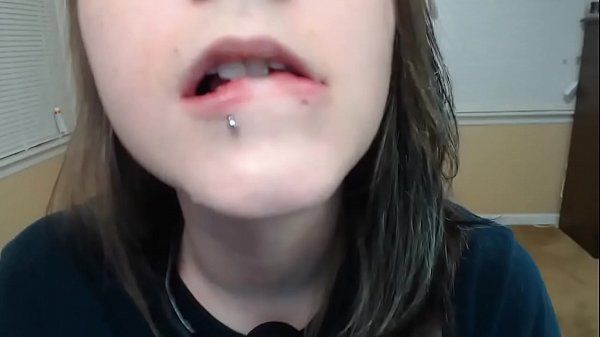 teen cutey deepthroat and cumshow with nipple clamps 19cam.com - 1