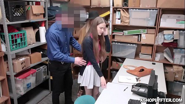 Rough Sex Samantha Hayes ride the LP Officers cock Class Room