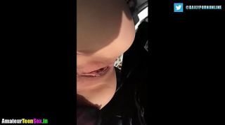 German Asian girl fucking pussy in the car - amateurteensex.in Maid