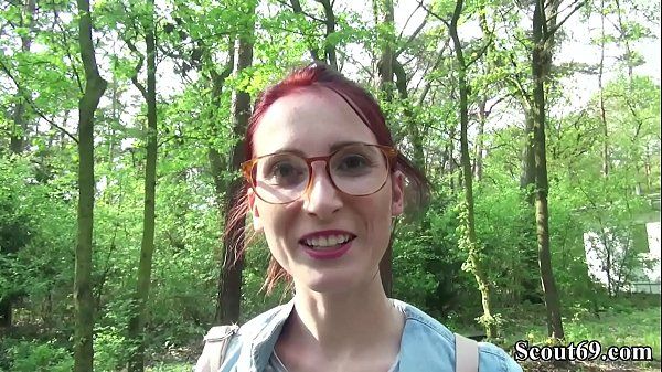 Chibola German Scout - College Redhead Teen Lia in Public Casting NudeMoon - 2