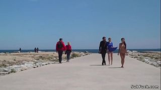 MetArt Nude Spanish beauty walked on the beach Solo