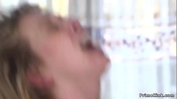 Eva Notty Blonde officer gagged and anal fucked Best Blowjob