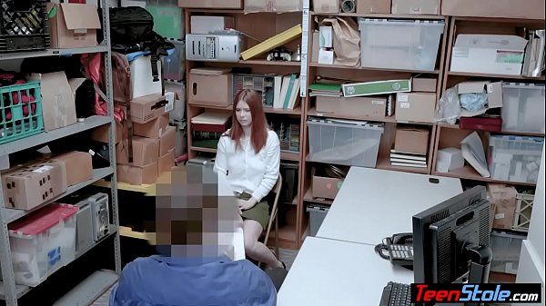 OnOff Irish redhead teen shoplifter fucked by a LP officer Fuck - 1