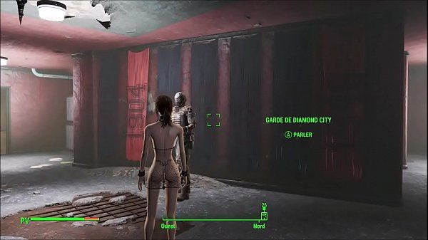 Teamskeet Fallout 4 Diamond police sex Cumshots