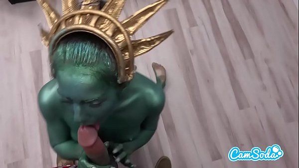 Pinoy Camsoda - Statue of Liberty Fucks Uncle Sam Rough Sex - 1