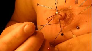 Masturbates Nail & needles in my tit DateInAsia