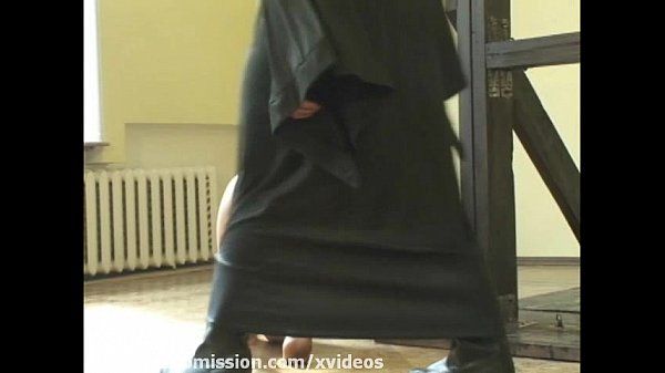 Boots Sassy blond nun takes sexual punishment in the monastery Sex Tape - 1