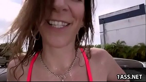Big Ass Sara Jay Gets Fucked After Car Wash - 1