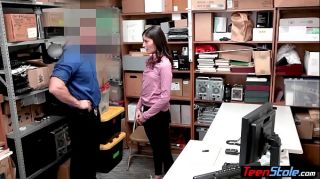 Mamadas Tiny titted teen thief punish fucked by a LP officer Spread