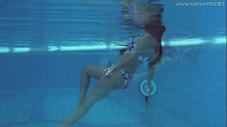 Gay Public Andreina De Luxe in erotic underwatershow LoveHoney