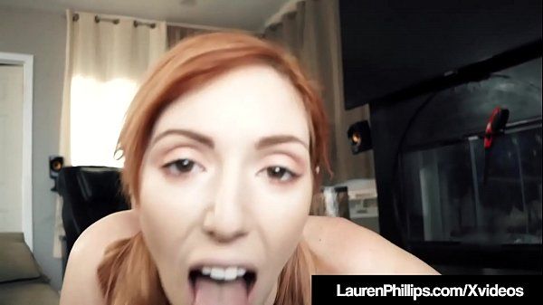 Nifty Ginger Bush Lauren Phillips Takes a Thick Dick BareBack! Hot Girl Fuck - 1