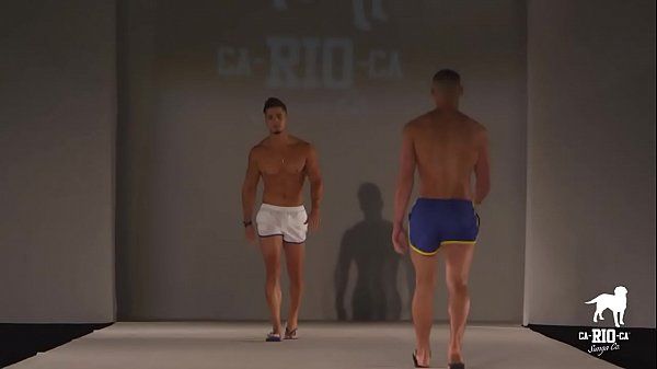 Tgirls hot male models walk in underwear Teamskeet