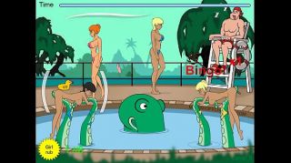 Magrinha t. monster molests women at pool - No Commentary 2 | teamfaps.com French Porn