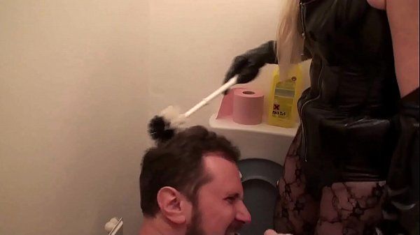 XBizShow Femdom Brats humiliate slaves in toilets Qwertty - 2