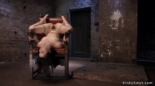 Pelada Hogtied in chair Asian gets toyed Hot Couple Sex