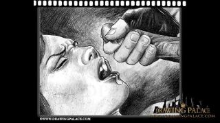 Freckles DrawingPalace Amazing realistic cartoon drawings of BDSM and fetish porn RealGirls